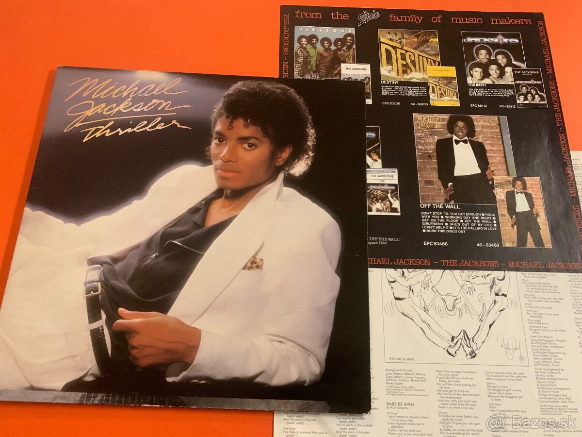 MICHAEL JACKSON -Thriller Lp