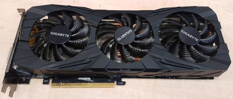 Predám grafiku GIGABYTE GeForce GTX 1080 Ti OC Black 11 GB