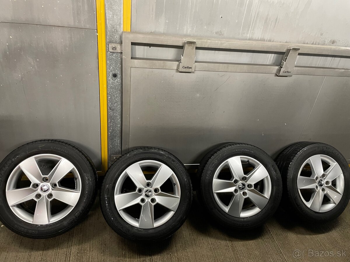 Predám zimne + letne pneumatiky 205/55r16