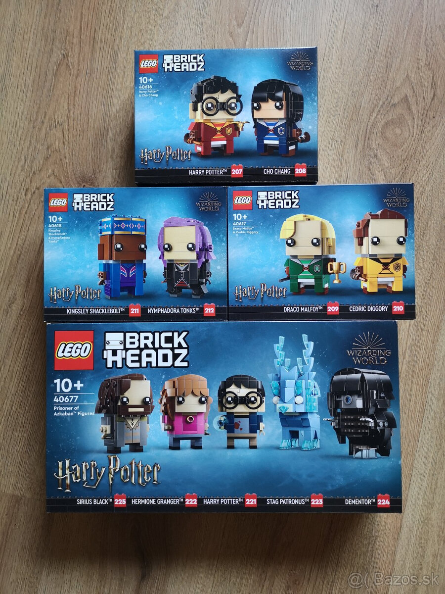 Lego Harry Potter Brickheadz nove sety