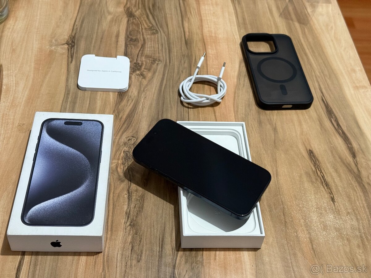 Predám Apple iPhone 15 PRO 128GB Stav nového telefónu