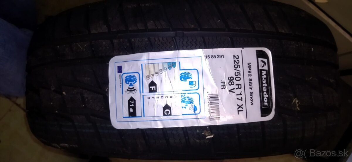 Zimné pneumatiky Matador 225/50 R17 XL