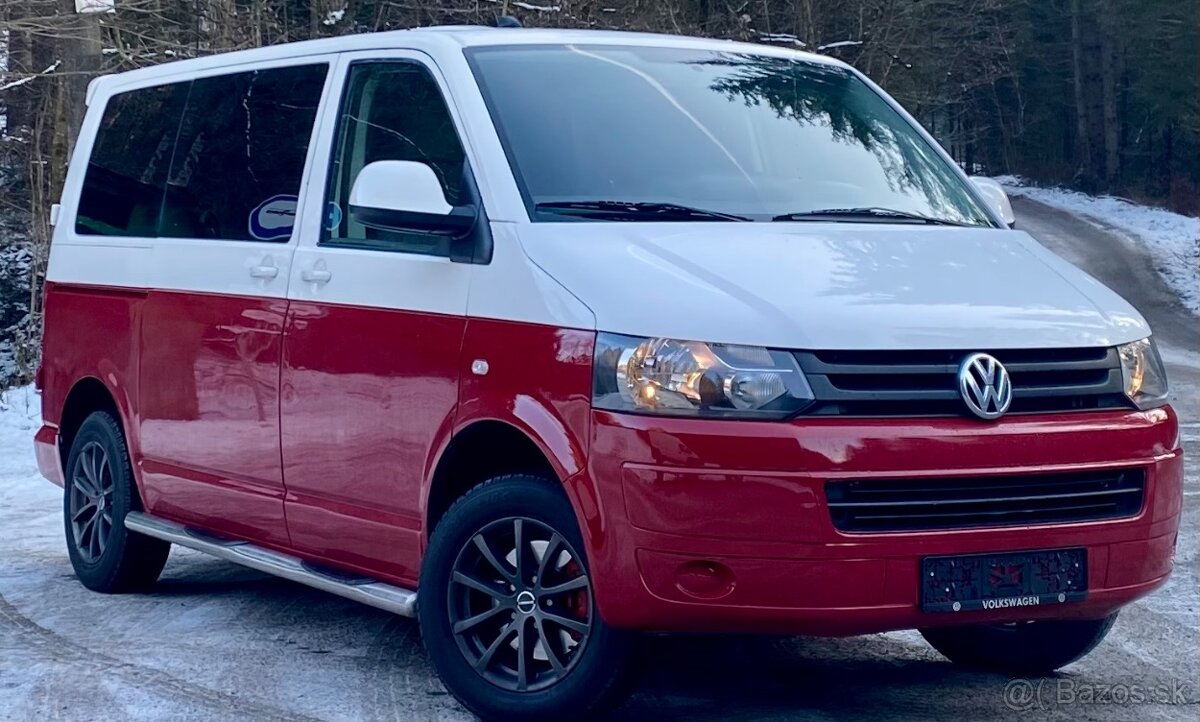 VOLKSWAGEN TRANSPORTER T5 2.0 TDI 103KW 8MIEST 6KVALT