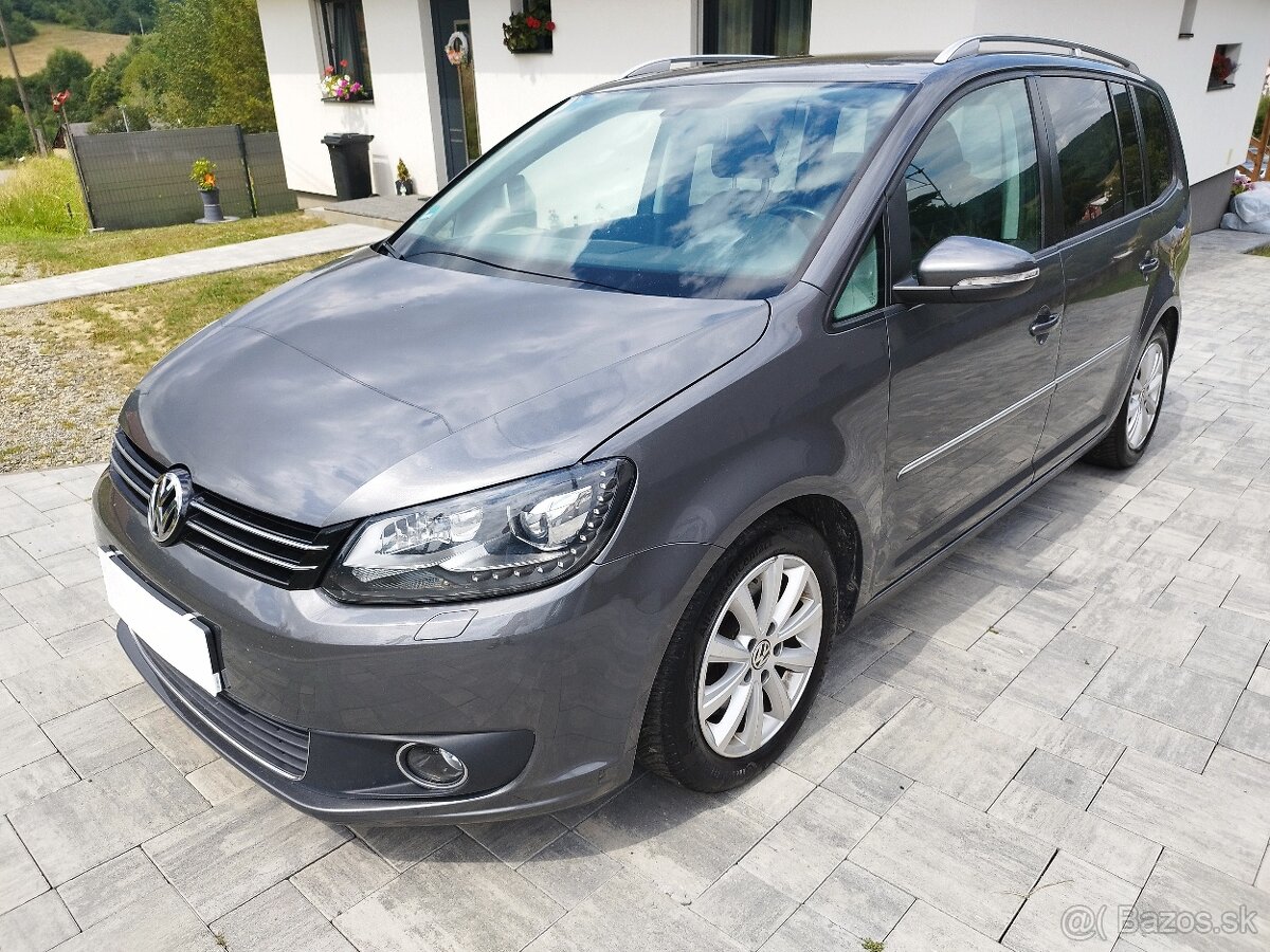 VW Volkswagen Touran 2.0 TDI 170k Highline DSG, r.v.: 2012