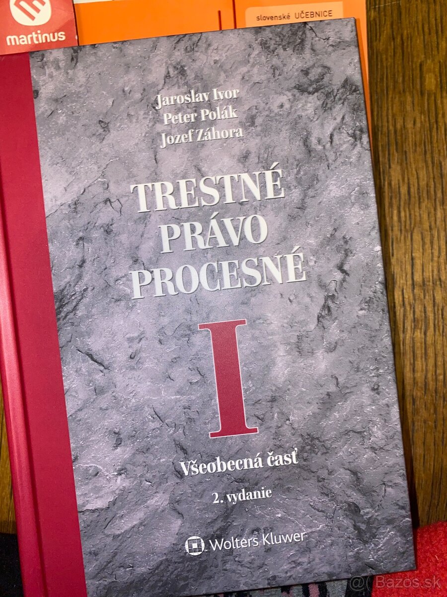 Trestné právo procesné I