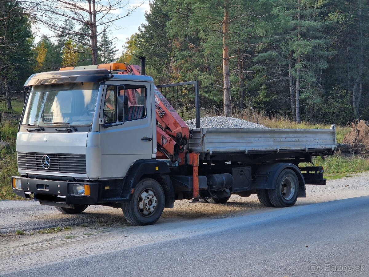 Mercedes 814 sklápač s HR