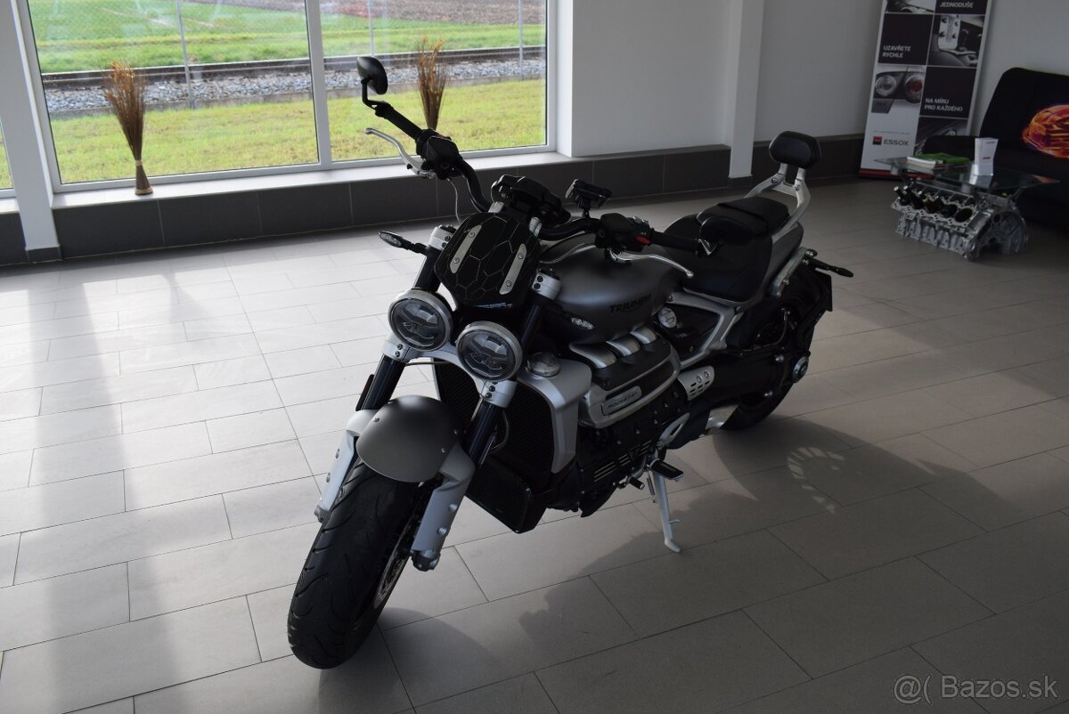 TRIUMPH Rocket 3R, 2,5i,ČR,1.maj.,DPH, REZERVACE 