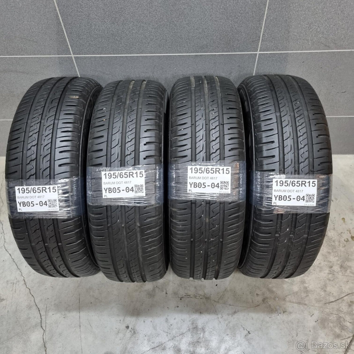 Letné pneumatiky 195/65 R15 BARUM DOT4817