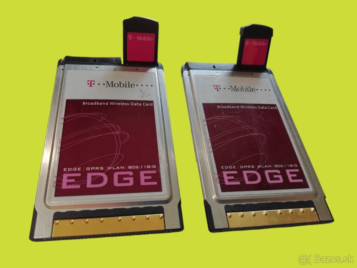 4x GSM SIM EDGE pcmcia modemy