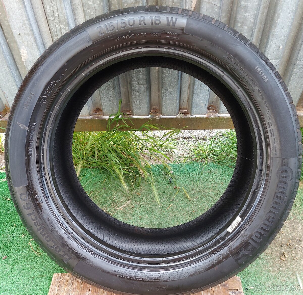 Málo jazdené Continental EcoContact 6Q - 215/50 r18