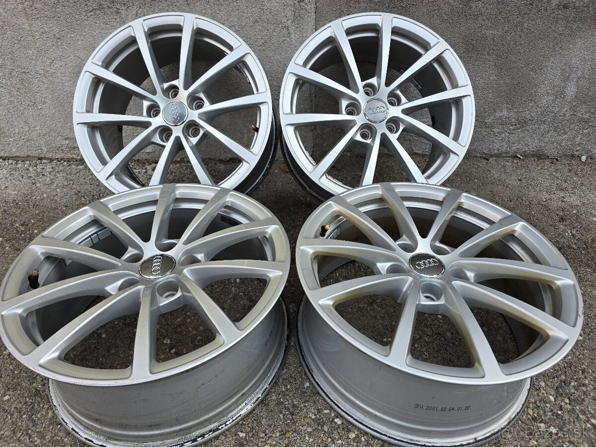 Alu disky audi 5x112 R17 Et30 7.5J Škoda Seat  Volkswagen