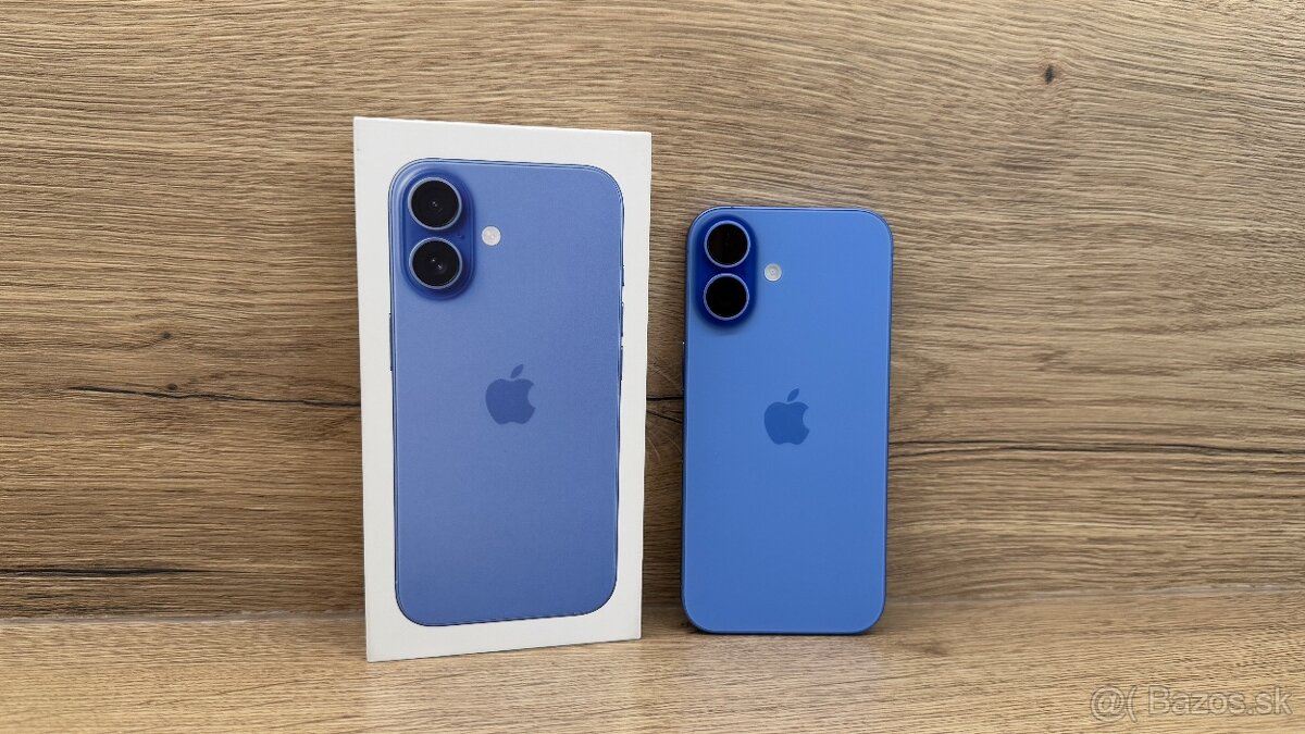 APPLE IPHONE 16 256 GB ULTRAMARINE MODRÝ