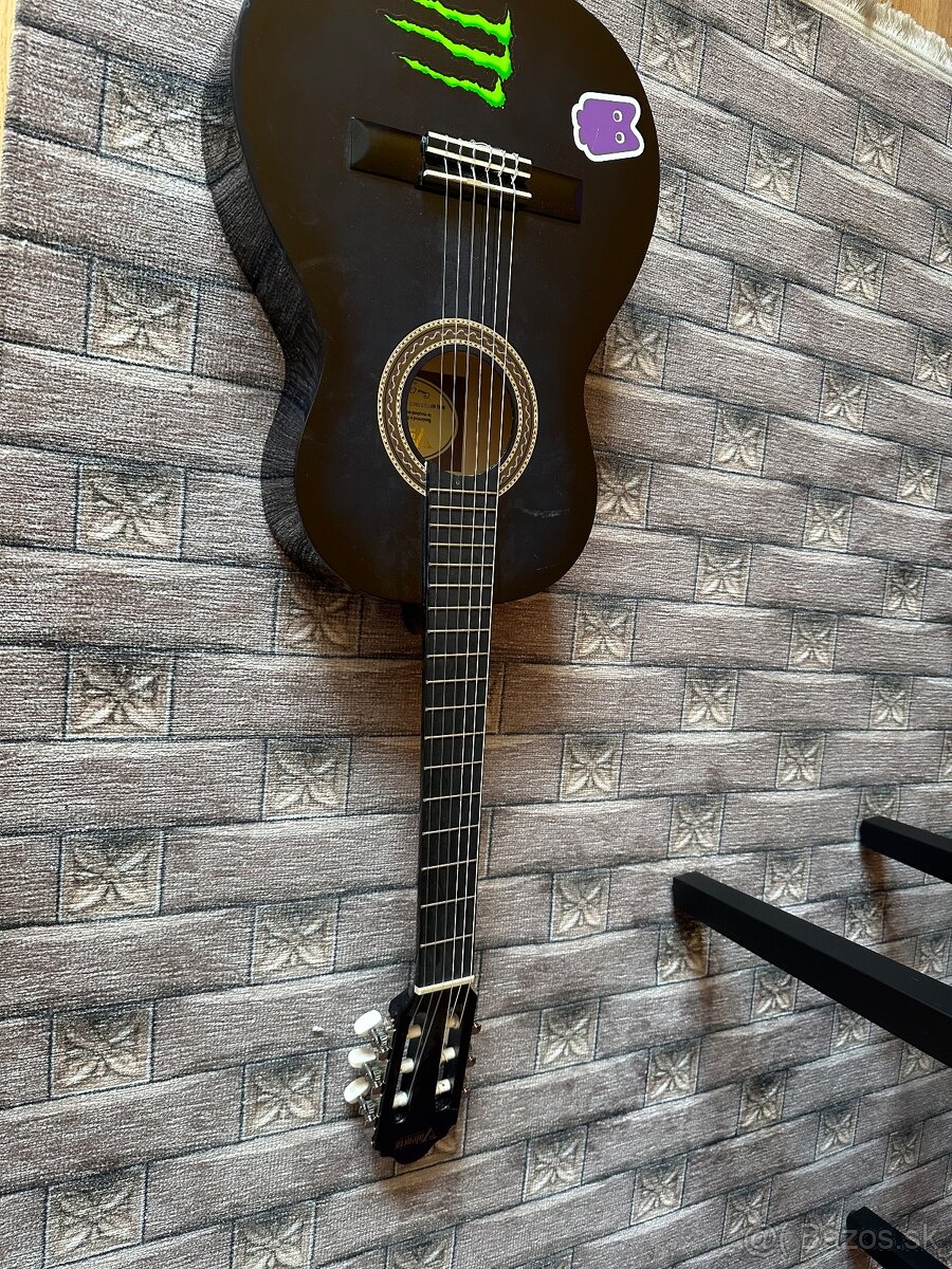 Detská gitara modrá