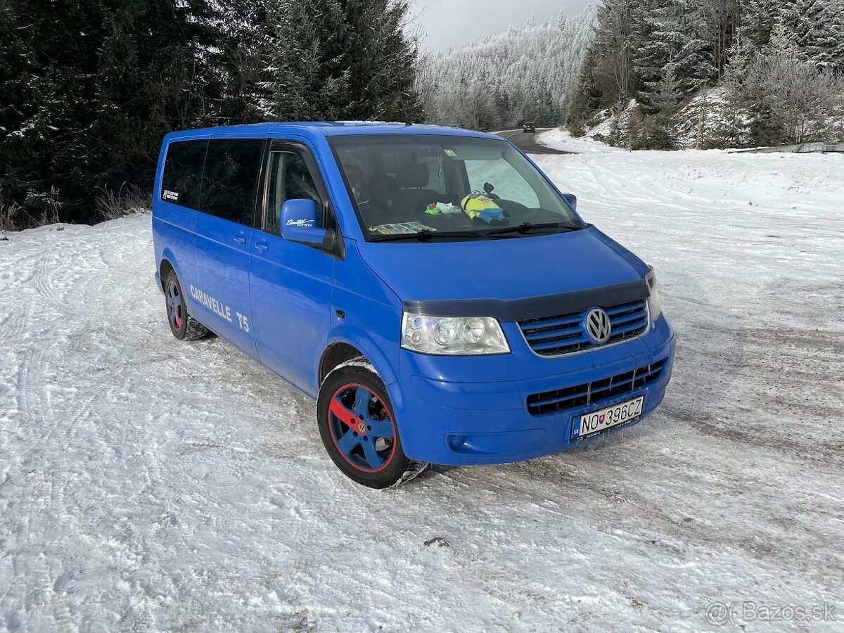 Vw T5 Caravelle Long 2,5Tdi 96kw r.v-2007