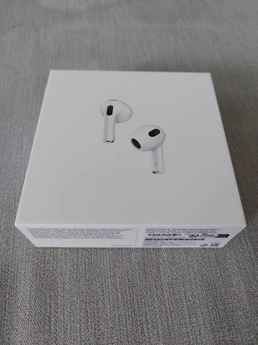 Apple AirPods 3 s nabijacim puzdrom Magsafe - NEOTVORENE