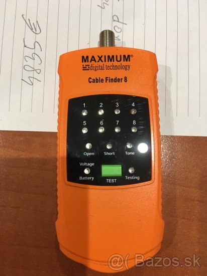 Digital technology Maximum Cable finder 8