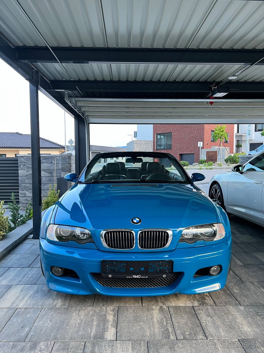 Bmw m3 e46 cabrio manuál