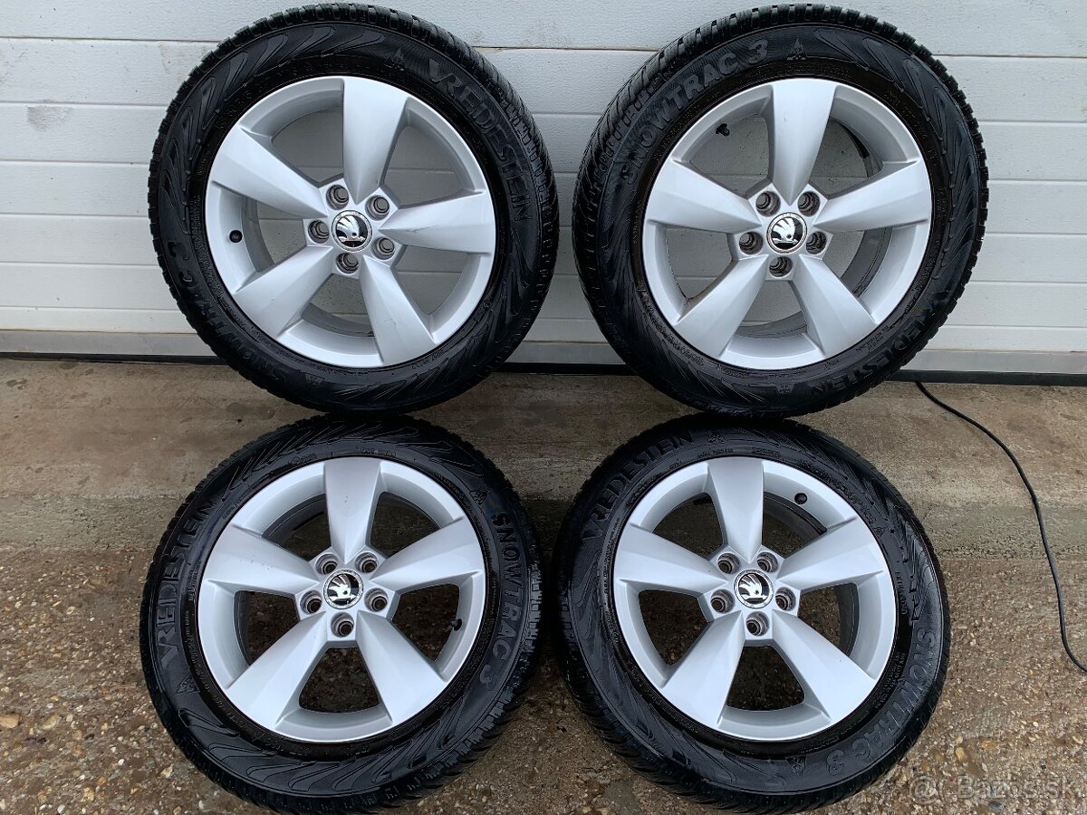 5x100 R15 ET38 ORIGINAL ŠKODA 185/60 R15