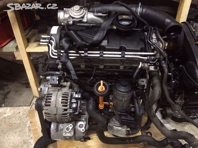 motor, agregat, blok, turbo 1,9 tdi octavia II