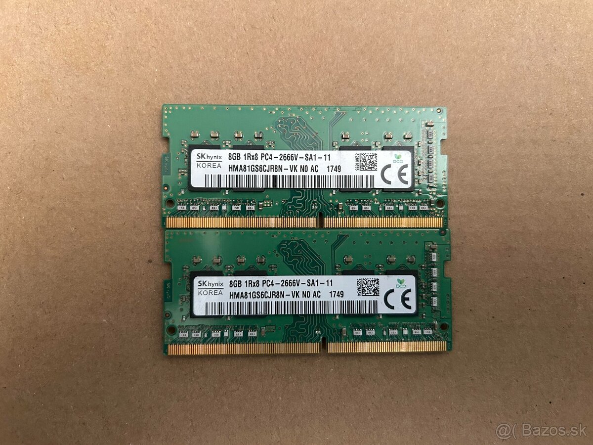 RAM SO-DIMM 8GB DDR4 2666MHZ