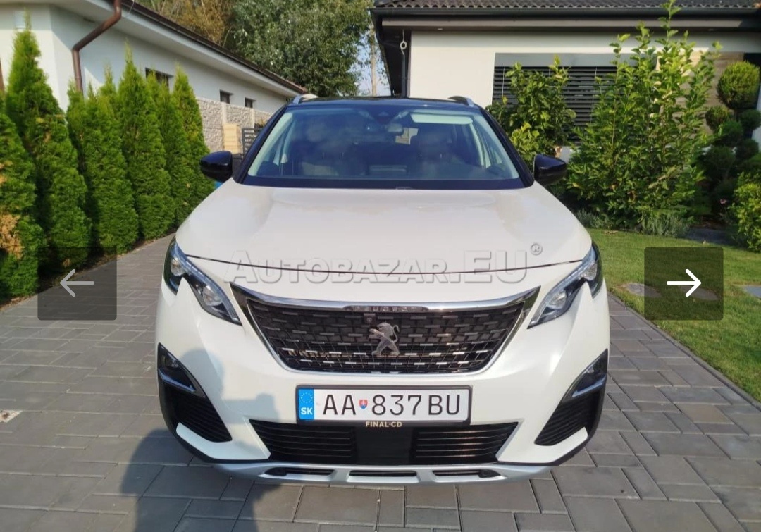 Peugeot 3008 nájazd 55000km