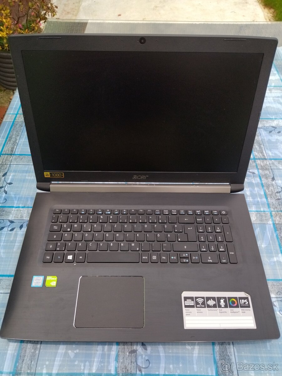 Acer Aspire 5 Core i5/8 gen 17, 3 " SSD 256/8 DDR4 TOP STAVE