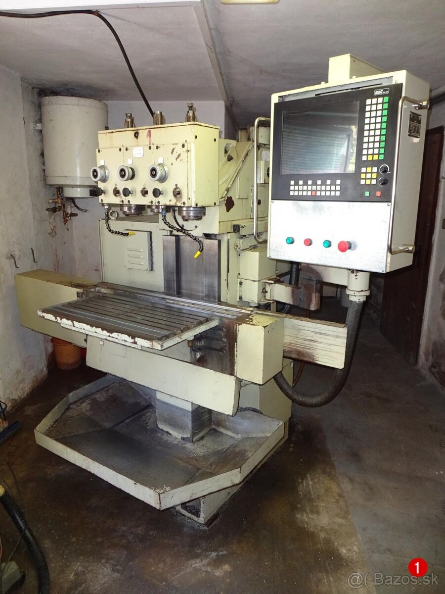 CNC Univerzální frézka WMW FUW 315/6 (vyrobeno 1986)