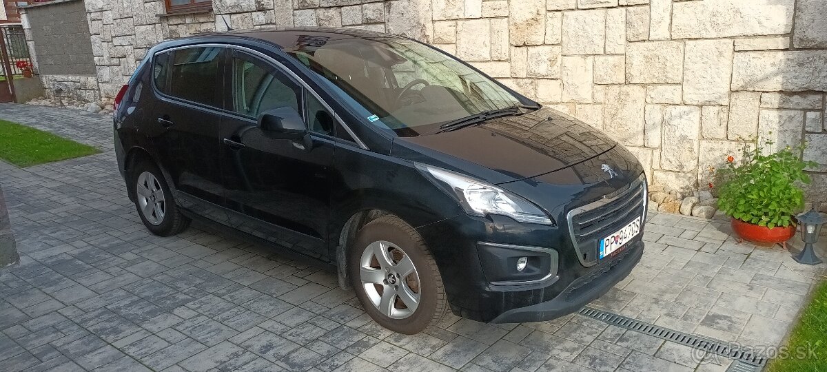 Predám praktické SUV: PEUGEOT 3008 1.6 eHDI, 84kw