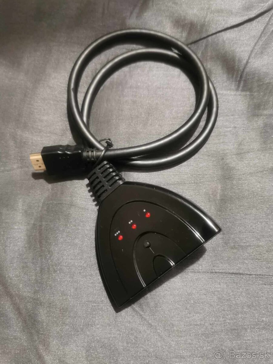 Prepínač rozhrania HDMI, 3 porty