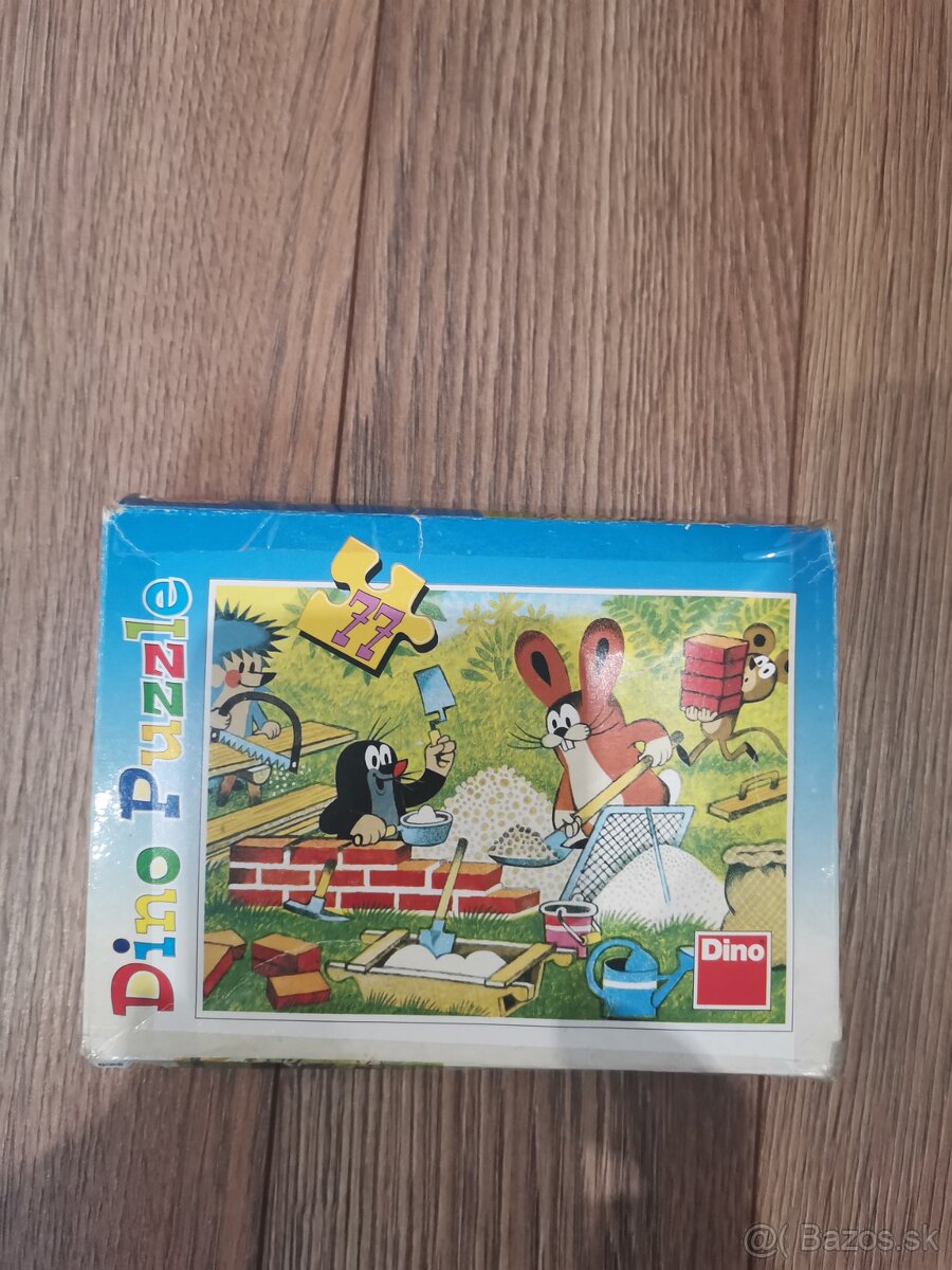 Dino puzzle Krtko 77ks