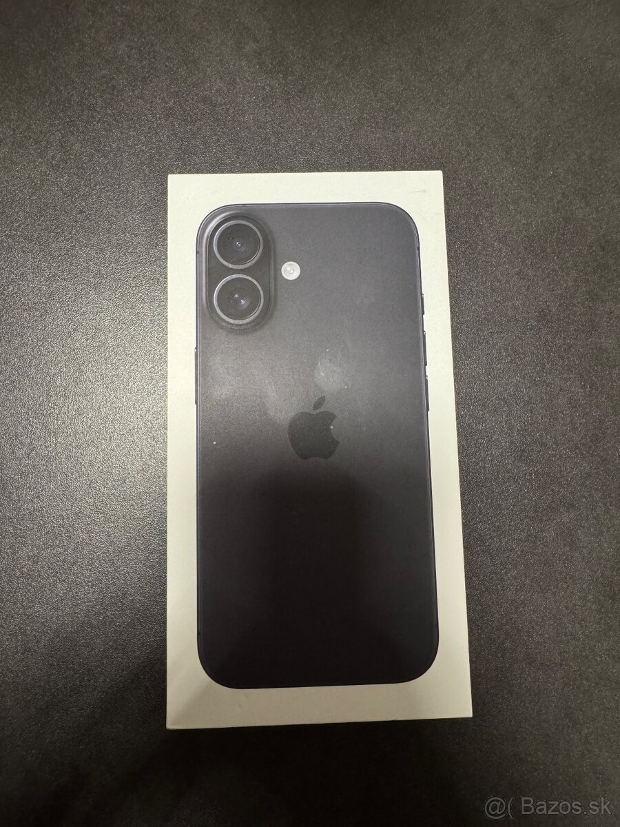 iPhone 16, 256GB, Black