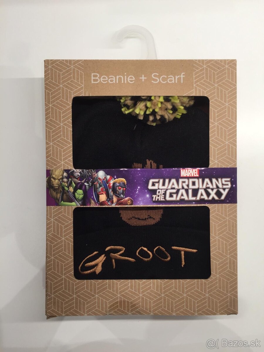 Groot Marvel Ciapka a Šál darcekovy set