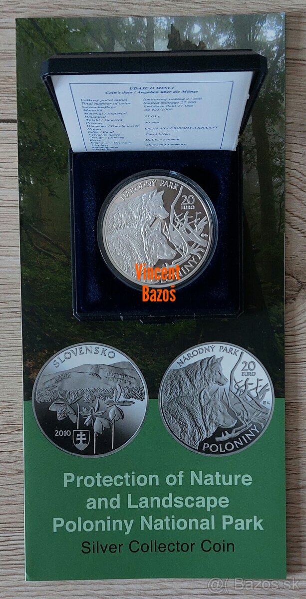 20 Euro 2010 Poloniny proof