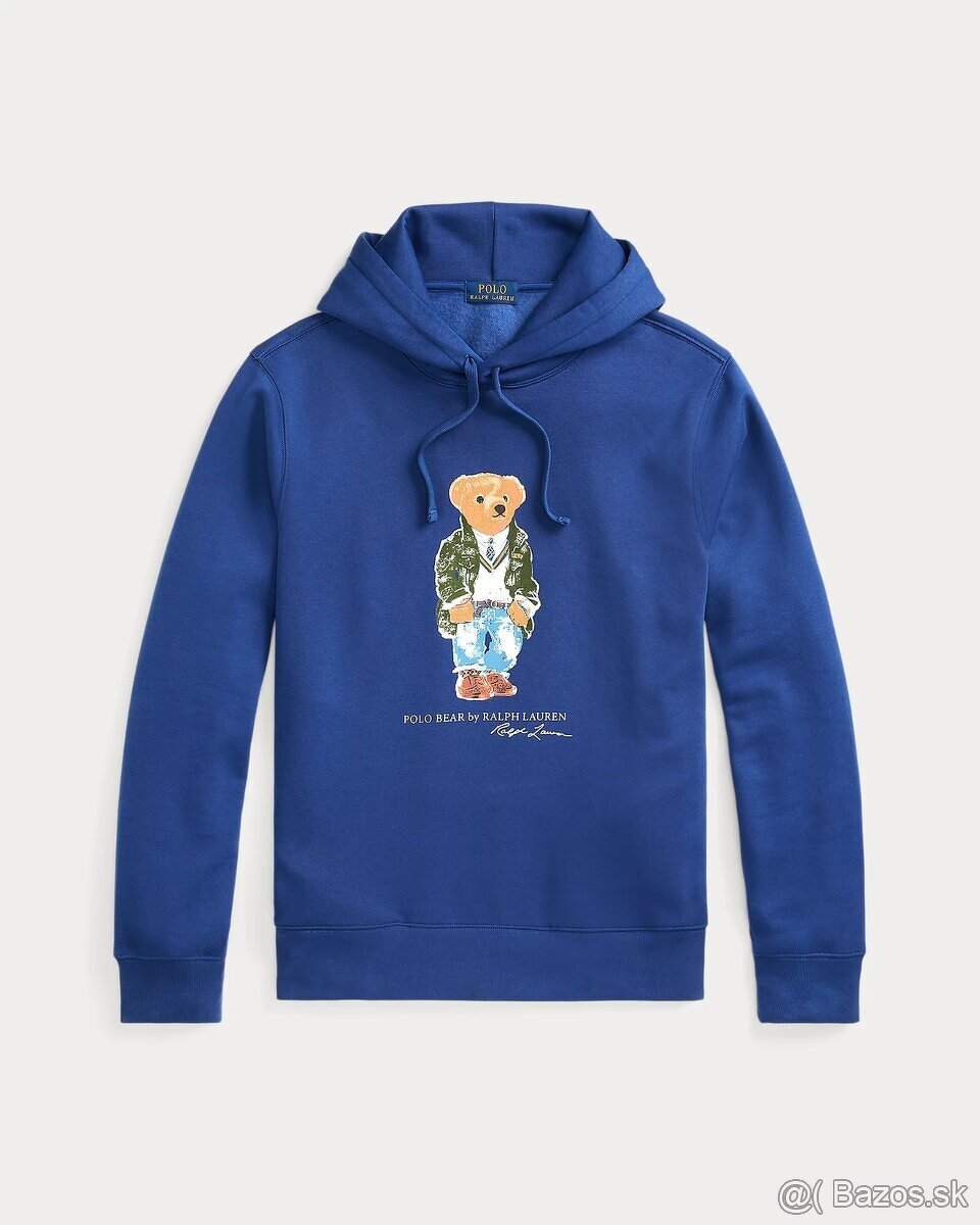 Ralph Lauren Polo Bear Fleece Hoodie, velkost M