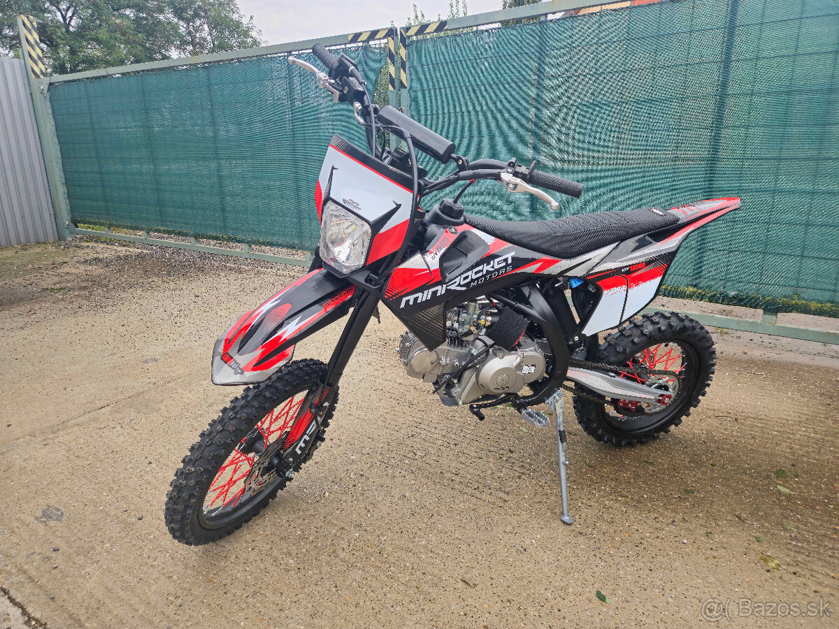 Predám pitbike dorado 125cc 17/14 + el. startovanie