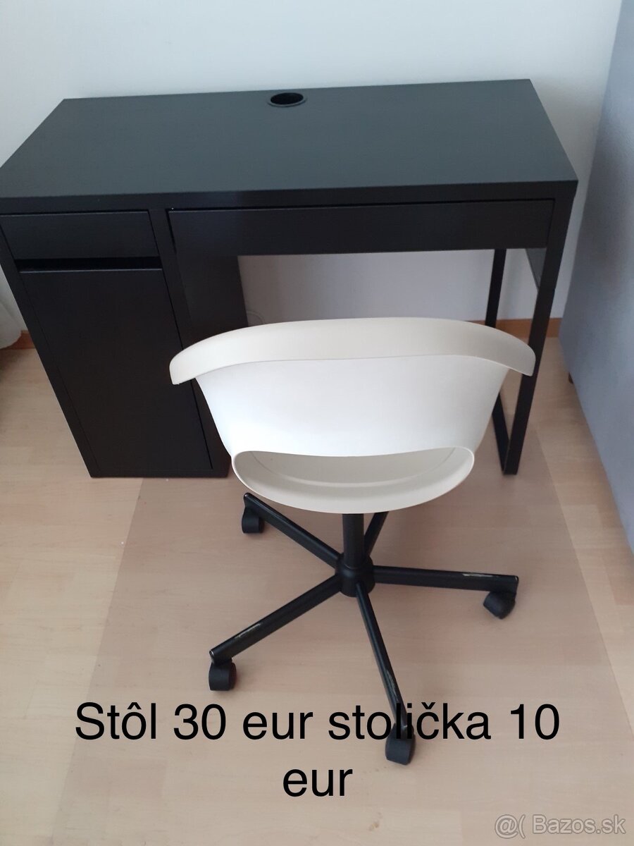 Kancelársky stolík ikea