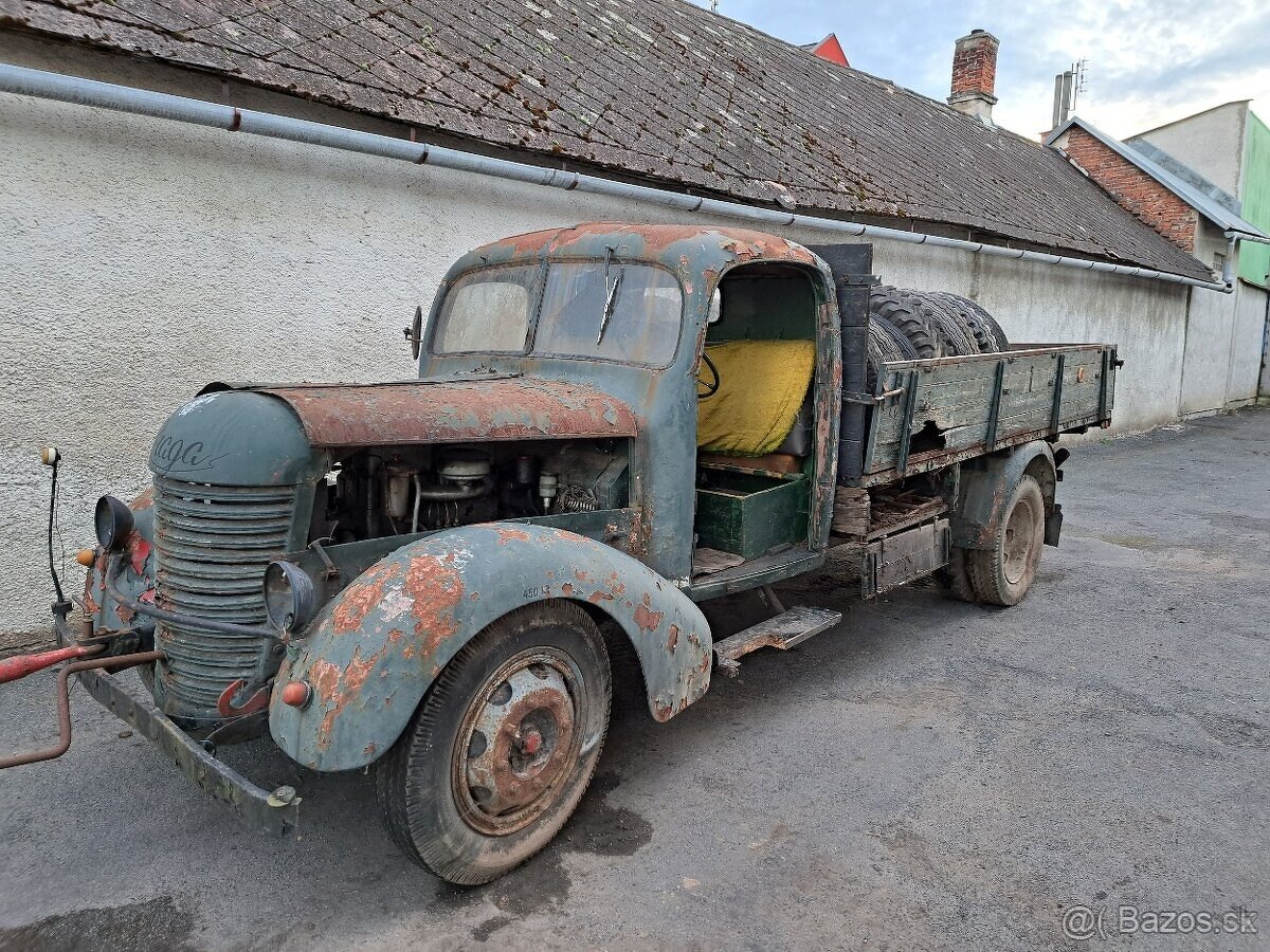 Praga RND r.v. 1951 valník