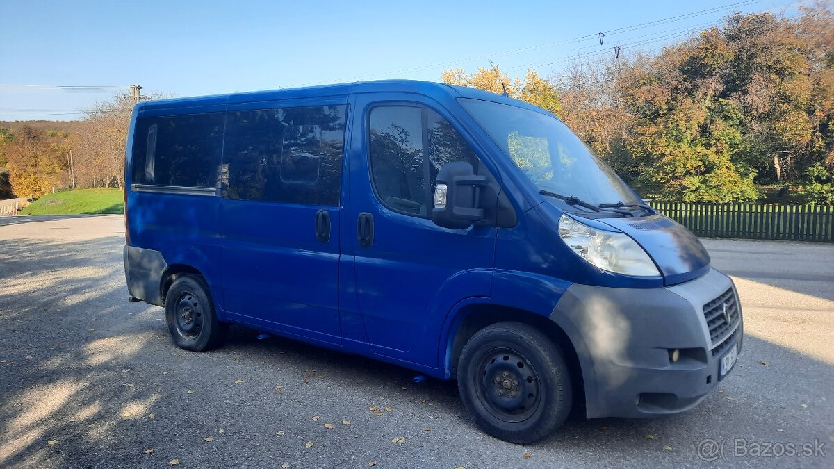 Predám Fiat ducato 2,3jtd 88kw mikrobus 9miestny panoráma