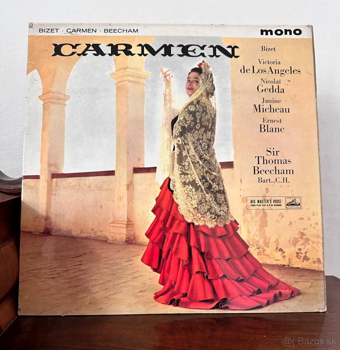 Predaj vinylu Bizet – Carmen | Mono LP (rok: 1960)