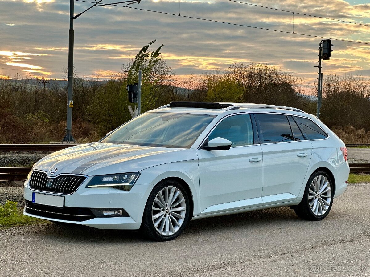 Škoda Superb combi 2.0tdi 140kw DSG 4x4, webasto, panorama