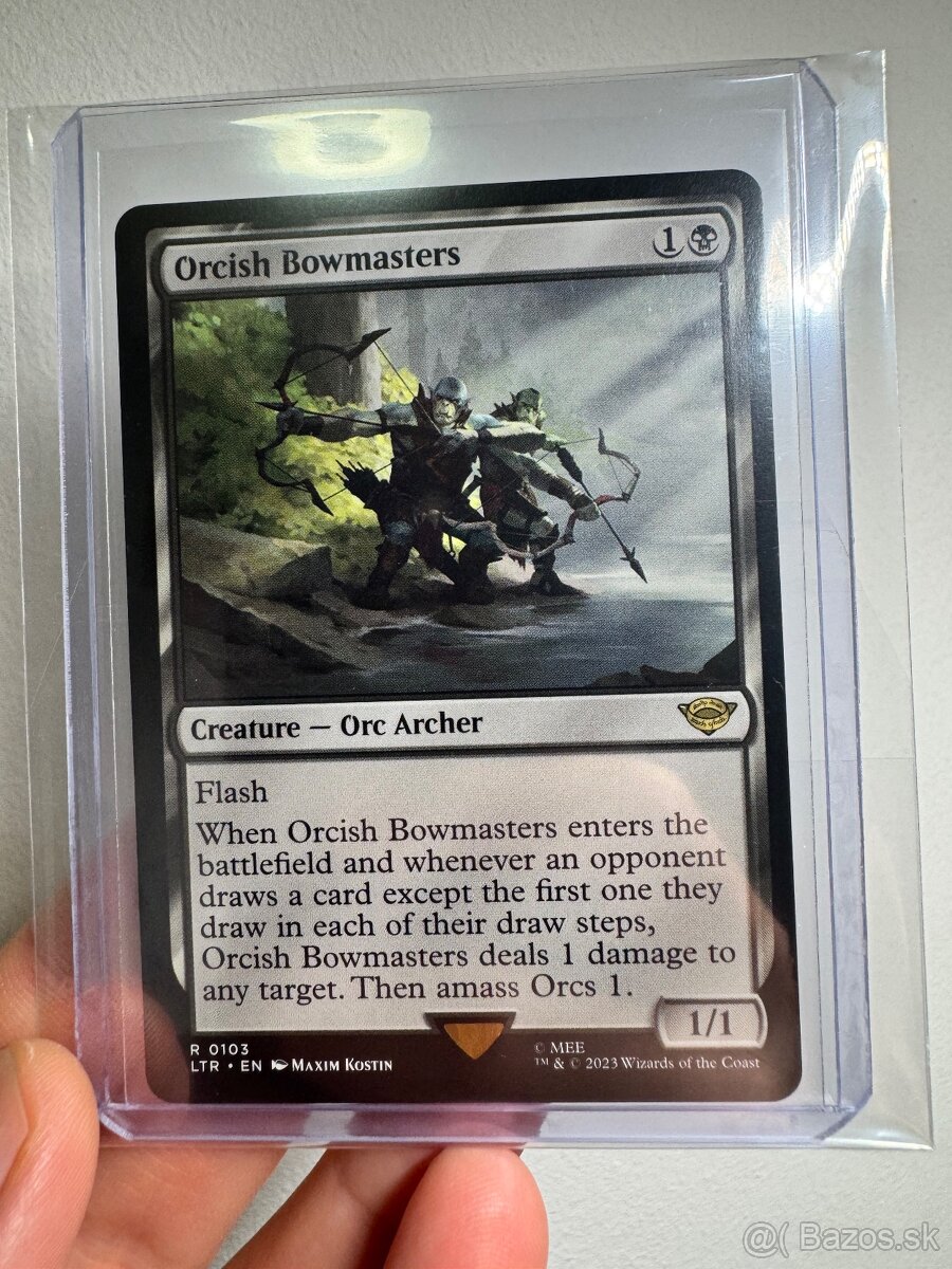 Magic The Gathering - Orcish Bowmasters - Nové