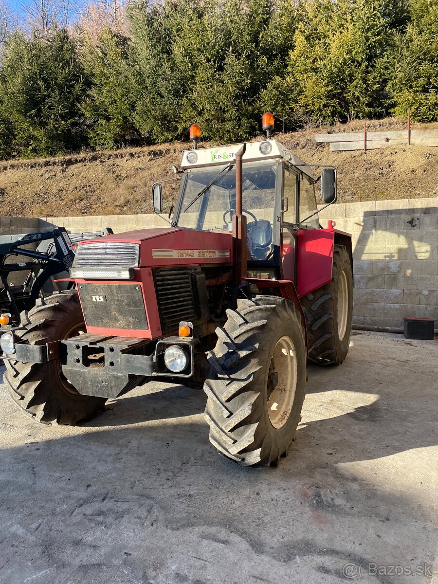 Predám traktor Zetor 12145 s tp a ŠPZ .