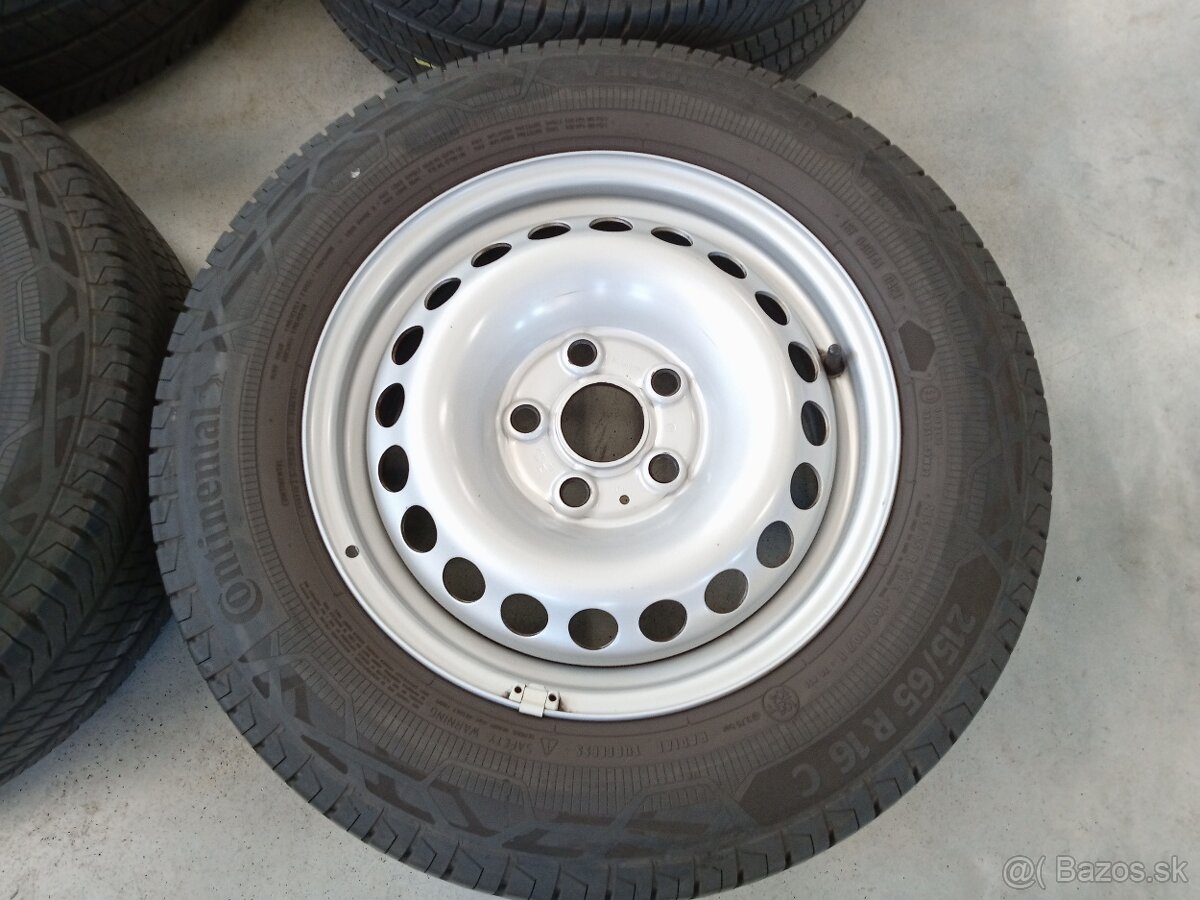 Predam letne kolesa 5x120 R16 6,5J ET52 VOLKSWAGEN T5 T6