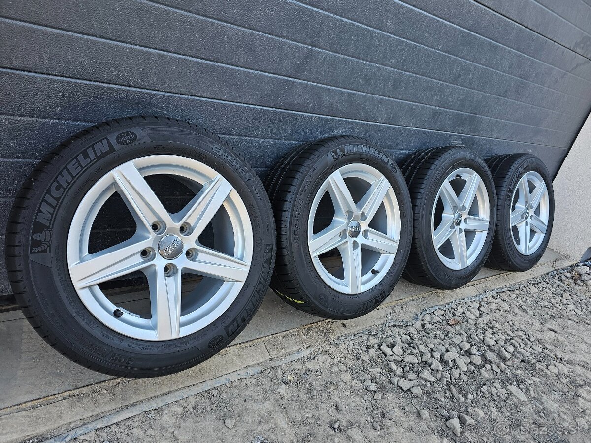 Letná Sada AUDI 5x112 16"+Michelin 205/55 R16