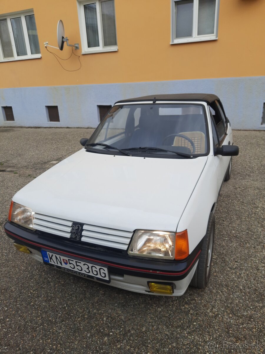 Predám Peugeot 205 CJ Cabrio