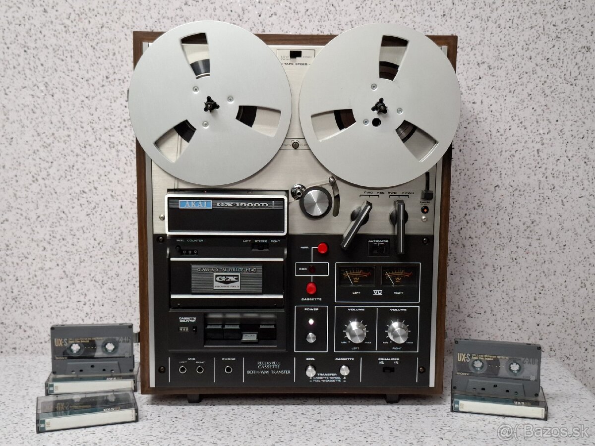 AKAI GX-1900D REEL = CASSETTE RECORDER>