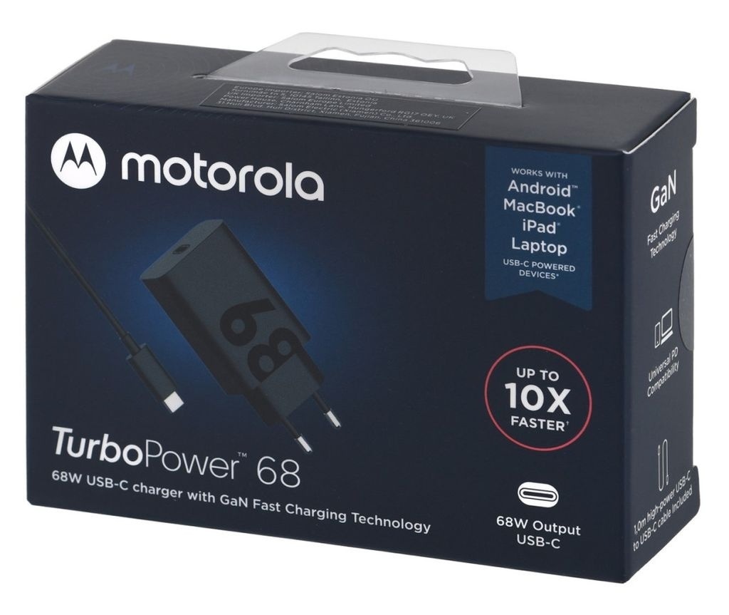 Rychlonabíjačka Motorola TurboPower 68W