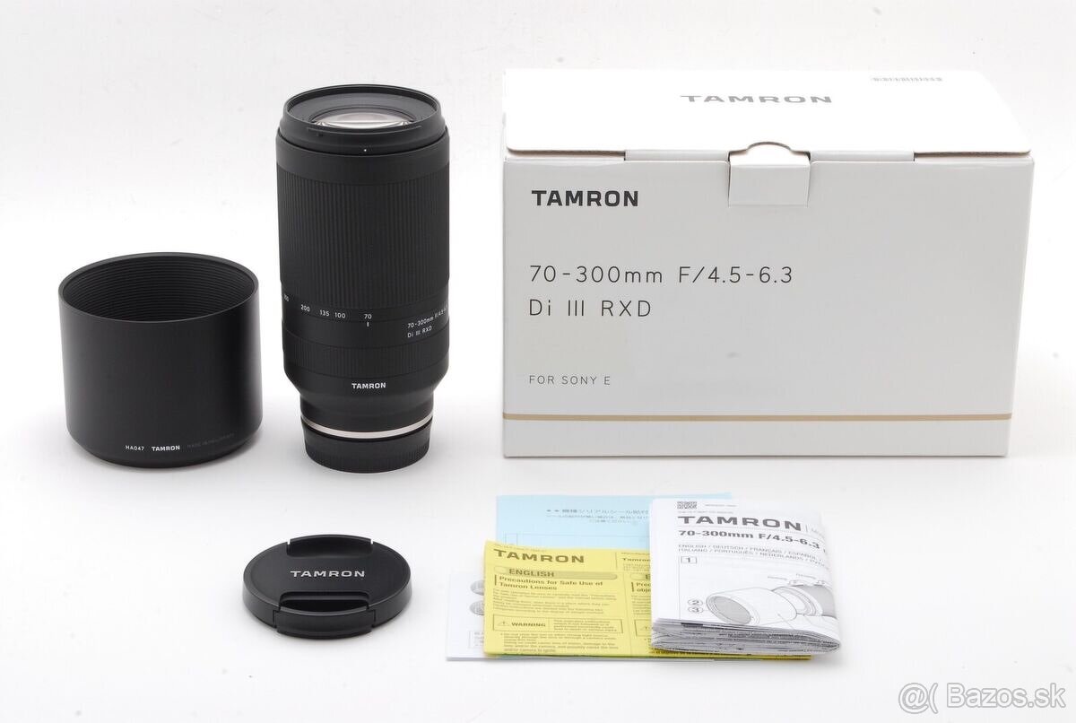 Tamron 70-300mm f/4.5-6.3 Di III RXD