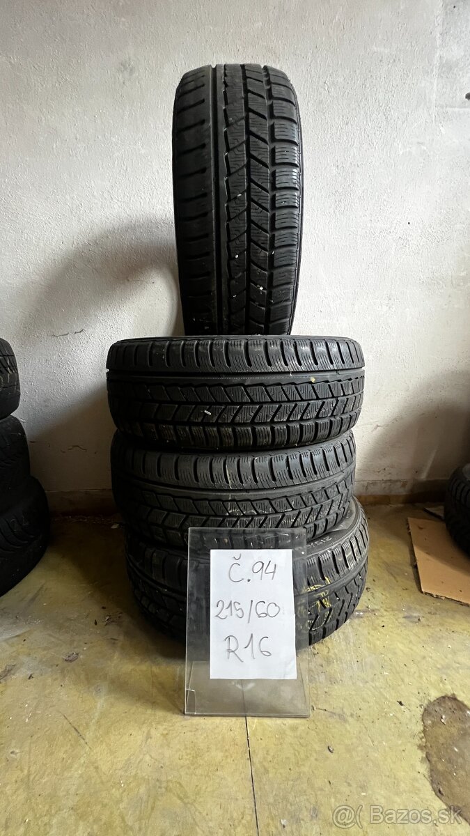 94. Avon Ice Touring ST 215/60 R16