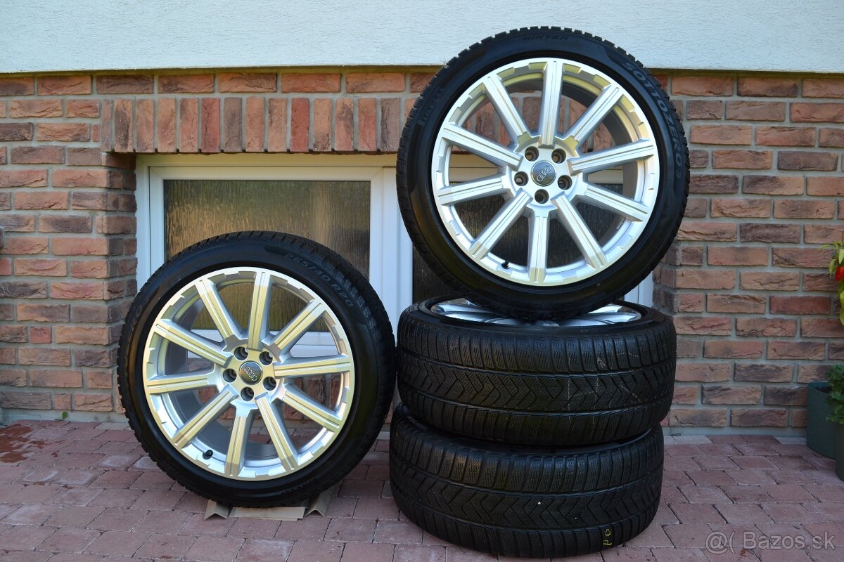 5x112 R20 Zimna sada Audi A8 + 265/40 R20 Pirelli